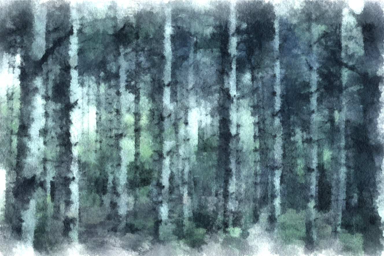 La forêt bleue